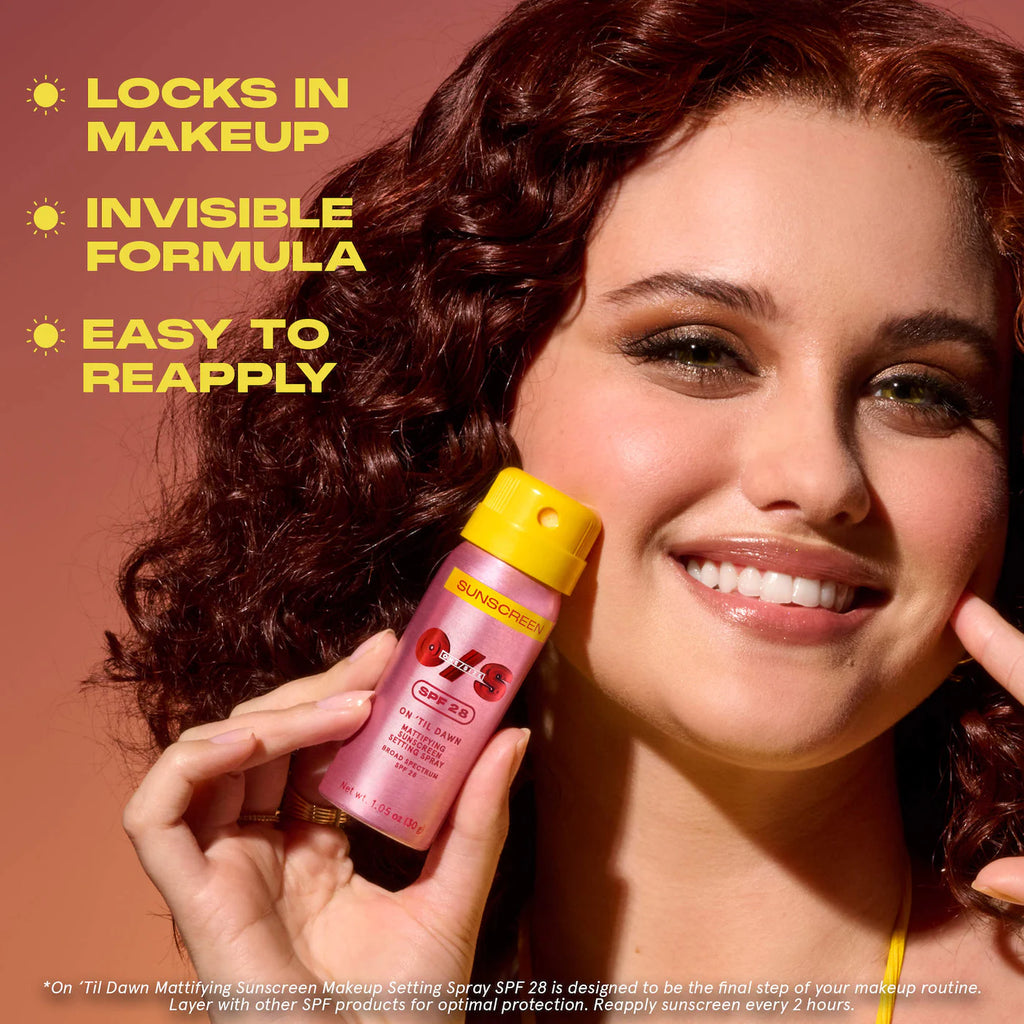One Size Sunscreen Mini Setting Spray